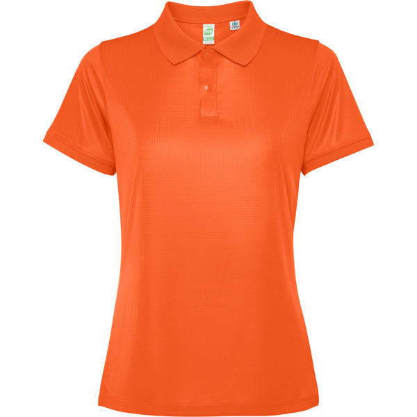POLOSHIRTS TORMO WOMAN – aus 100 % recyceltes Polyester, Waffel-Interlock, 125 g/m². – Bild 25