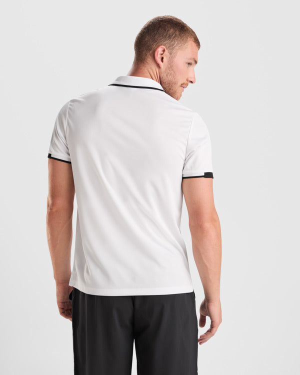 POLOSHIRTS TAMIL – aus 50% recyceltes Polyester und 50% antibakterielles Polyester, 140 g/m². weiß 0102: 150 g/m². – Bild 4