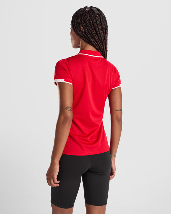 POLOSHIRTS TAMIL WOMAN – aus 50% recyceltes Polyester und 50% antibakterielles Polyester, 140 g/m². weiß 0102: 150 g/m². – Bild 4