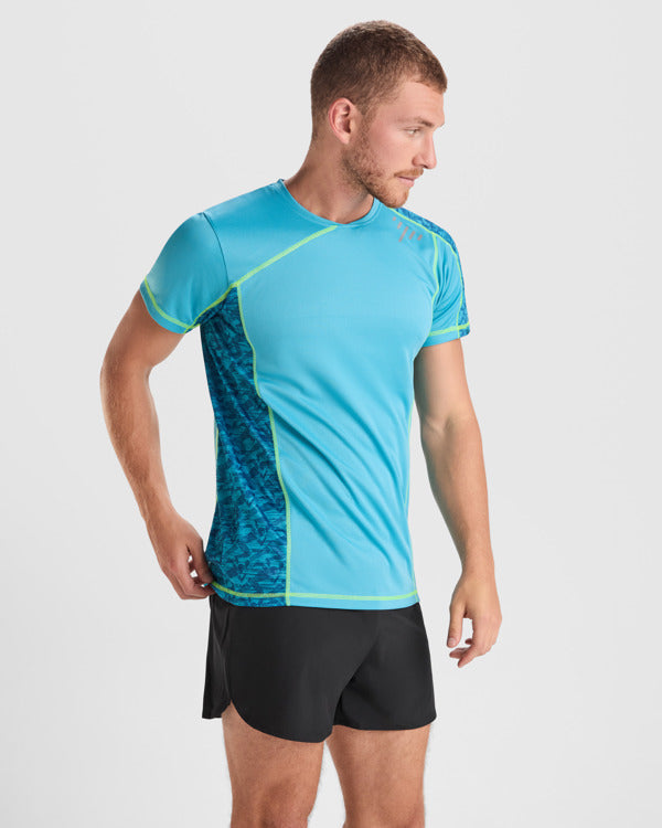T-SHIRTS SOCHI – aus 50% recyceltes Polyester / 50% Polyester, Waffel-Interlock.130 g/m². – Bild 3