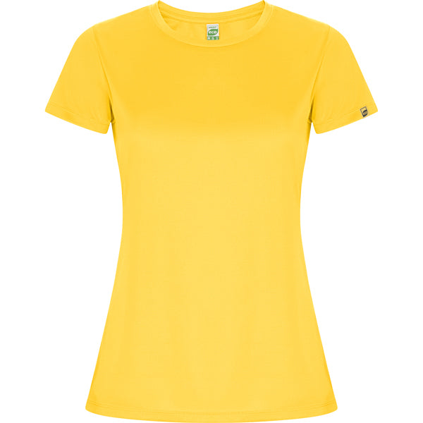 T-SHIRTS IMOLA WOMAN – aus 50% recyceltes Polyester / 50% Polyester, Waffel-Interlock. 135 g/m². – Bild 15