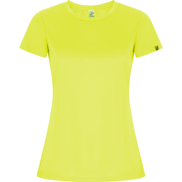 T-SHIRTS IMOLA WOMAN – aus 50% recyceltes Polyester / 50% Polyester, Waffel-Interlock. 135 g/m². – Bild 30
