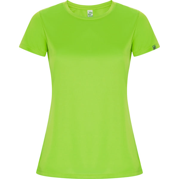 T-SHIRTS IMOLA WOMAN – aus 50% recyceltes Polyester / 50% Polyester, Waffel-Interlock. 135 g/m². – Bild 35