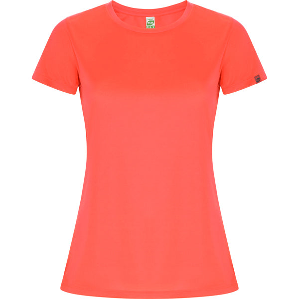 T-SHIRTS IMOLA WOMAN – aus 50% recyceltes Polyester / 50% Polyester, Waffel-Interlock. 135 g/m². – Bild 60