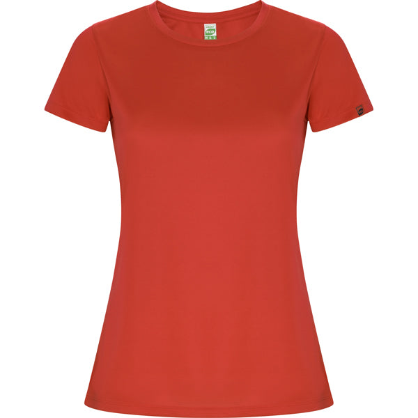 T-SHIRTS IMOLA WOMAN – aus 50% recyceltes Polyester / 50% Polyester, Waffel-Interlock. 135 g/m². – Bild 75