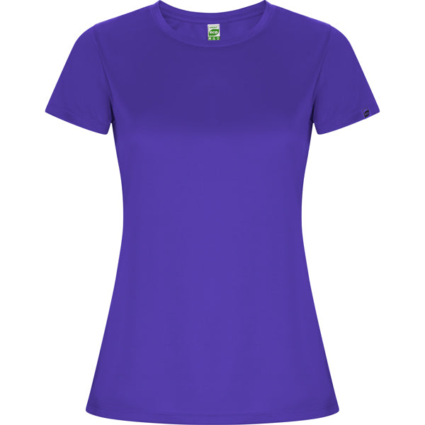T-SHIRTS IMOLA WOMAN – aus 50% recyceltes Polyester / 50% Polyester, Waffel-Interlock. 135 g/m². – Bild 80