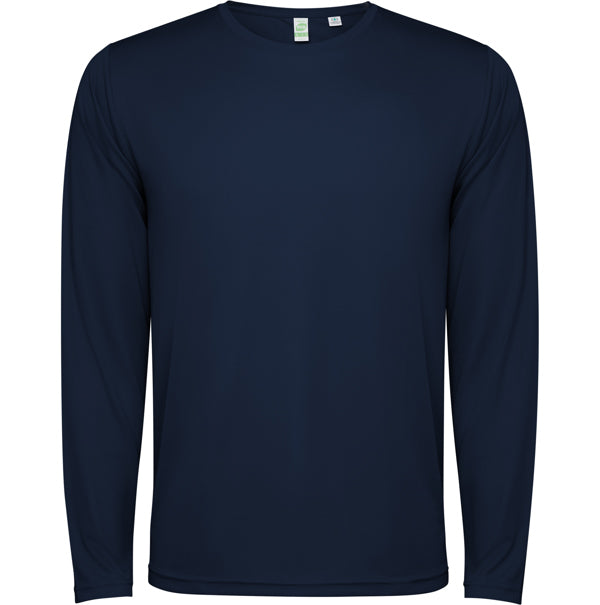 T-SHIRTS ESTORIL L/S – aus 100% recyceltes Polyester-Waffel-Interlock, 125 g/m². – Bild 36
