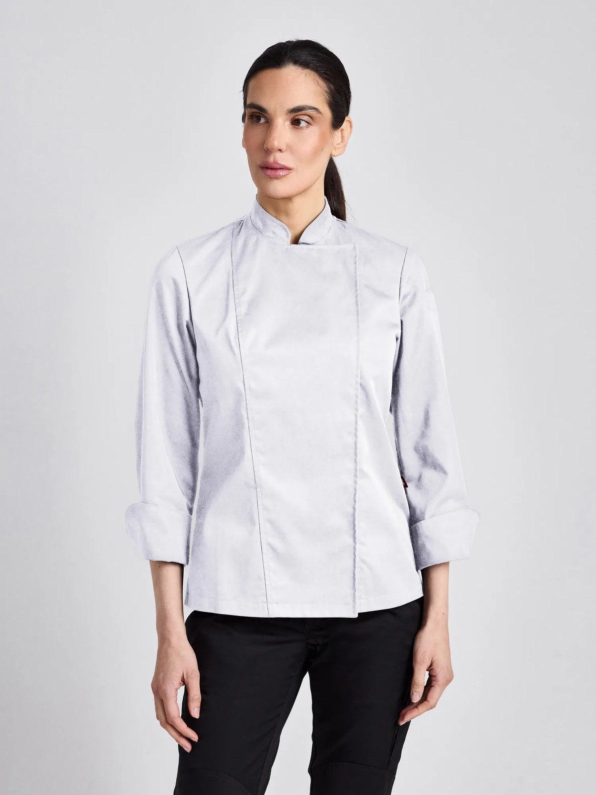 Kochjacke Rimini-Bene Lady Classic mit Ärmeltasche – weiß – Farbcode 2000 – Bild 1