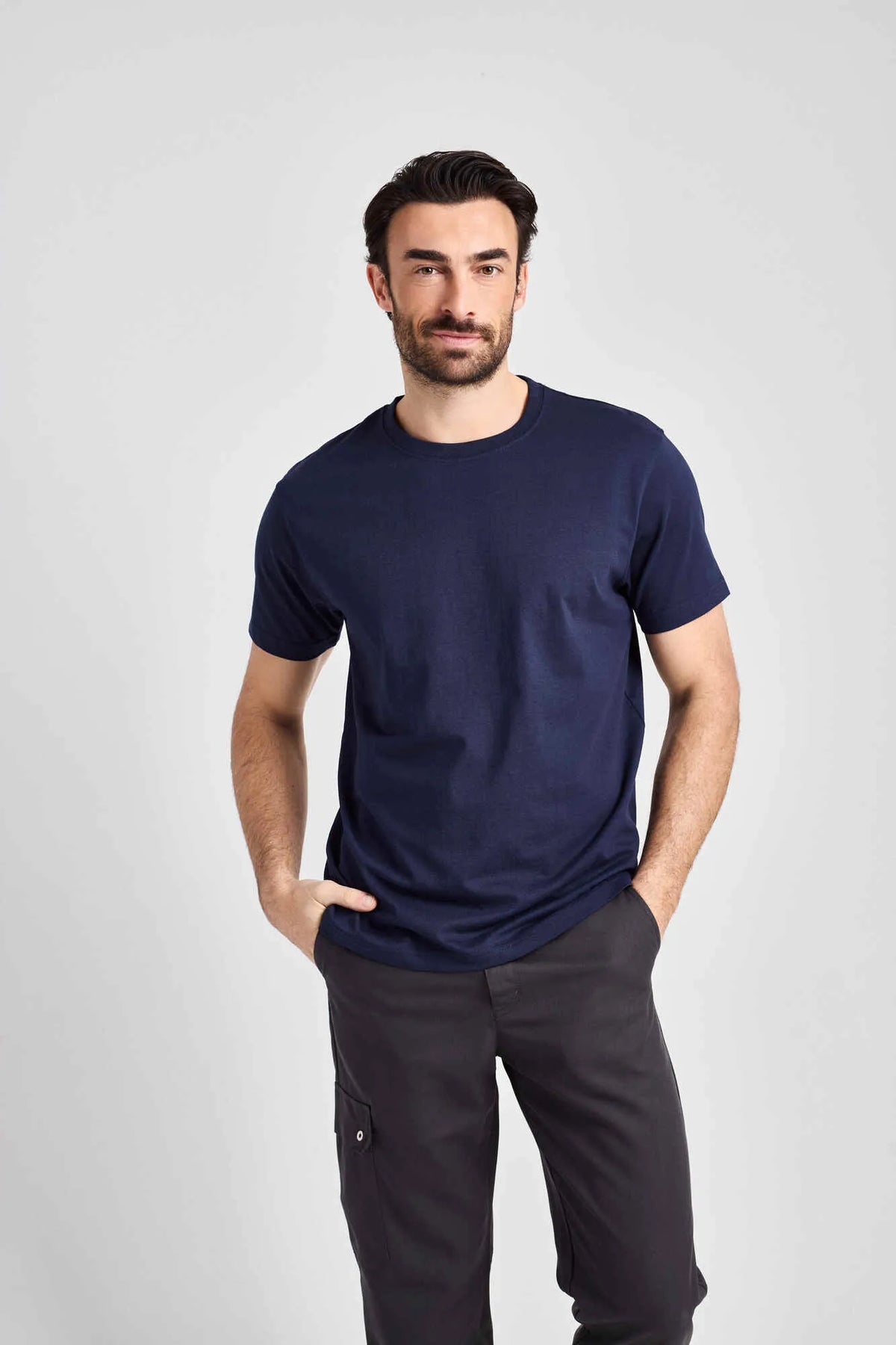 T-Shirt Taranto Man mit Rundhalsausschnitt – marine – Farbcode 5011 – Bild 1