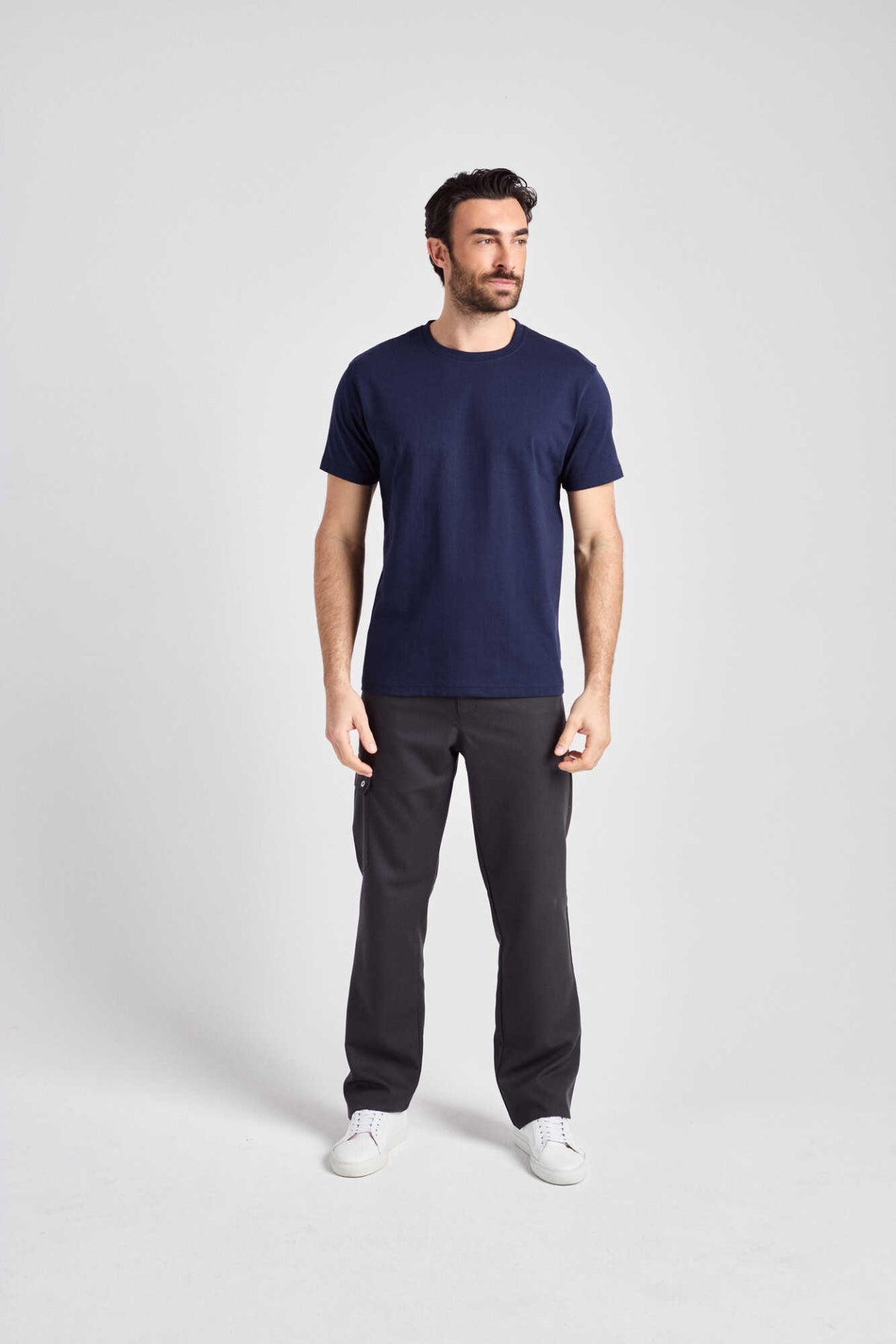 T-Shirt Taranto Man mit Rundhalsausschnitt – marine – Farbcode 5011 – Bild 3