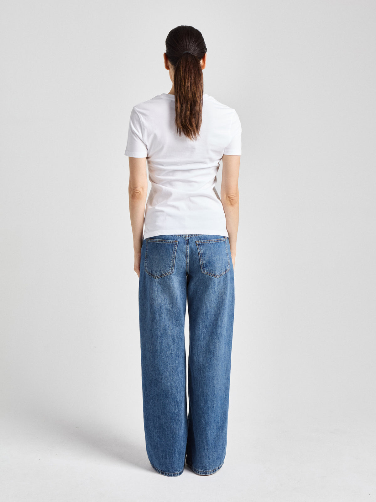 T-Shirt Ragusa Lady mit Rundhalsausschnitt – weiß – Farbcode 2000 – Bild 4