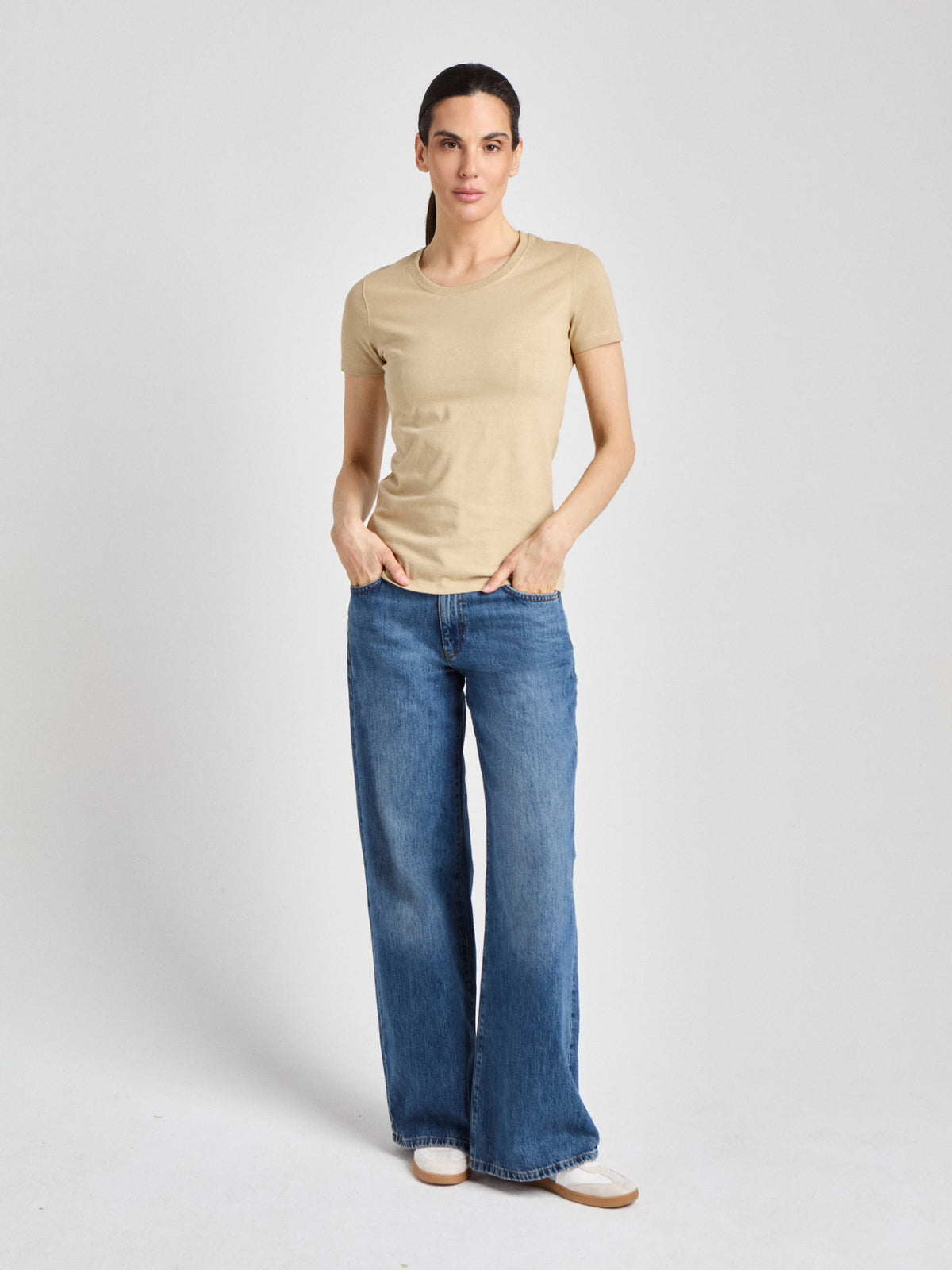 T-Shirt Ragusa Lady mit Rundhalsausschnitt – natur – Farbcode 3009 – Bild 3