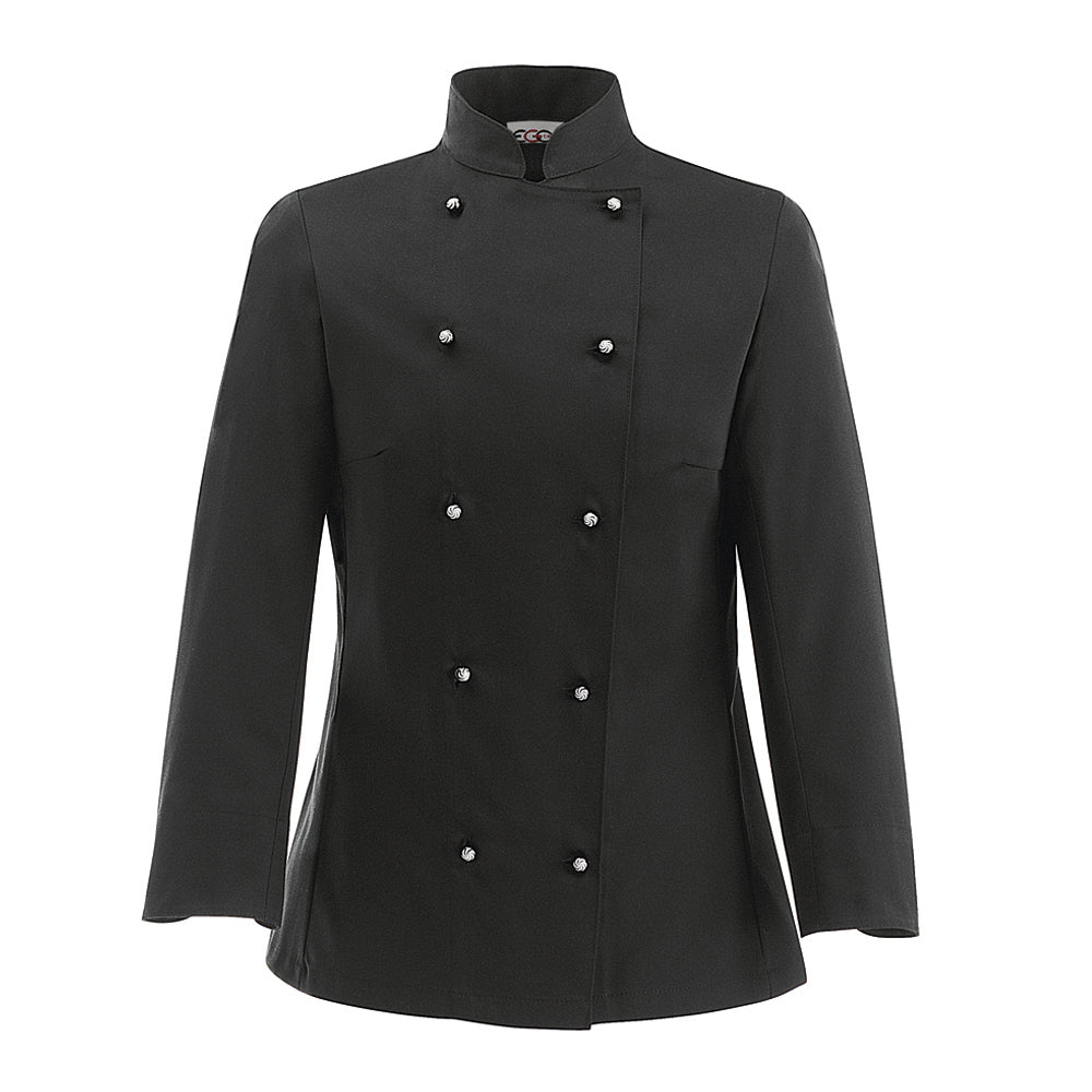 Damen-Kochjacke Lady – Schwarz – Bild 1