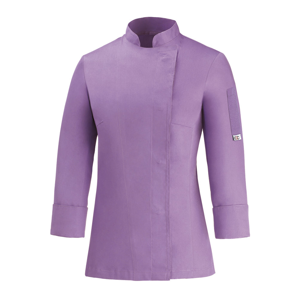 Damen-Kochjacke Girl – Lilla – Bild 1