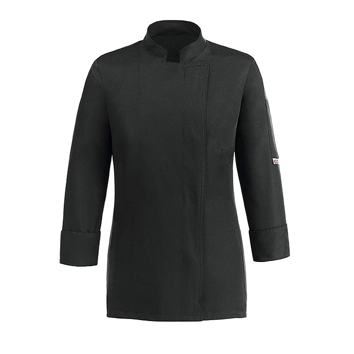 Damen-Kochjacke Girl – Schwarz – Bild 1
