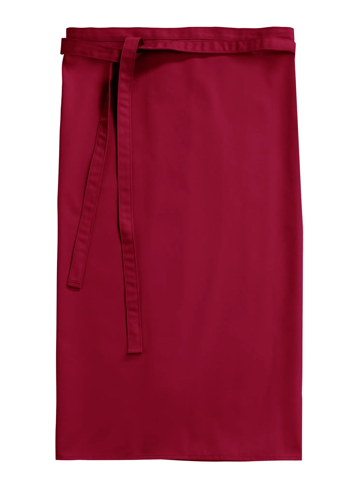 Bistroschürze Roma Classic 100 × 100 cm mit durchgehendem Bindeband – cherry – Farbcode 4003 – Bild 2