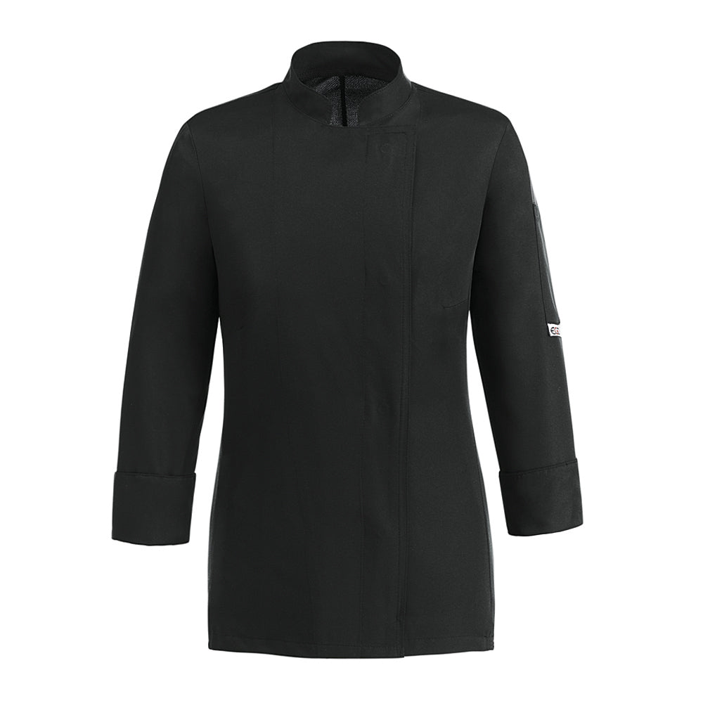 Damen-Kochjacke Easy Girl ML – Schwarz – Bild 1