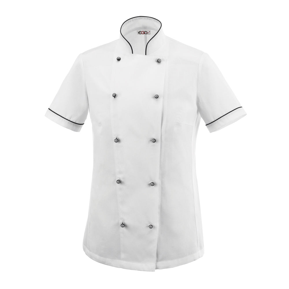 Damen-Kochjacke Dior – Weiß – Bild 1