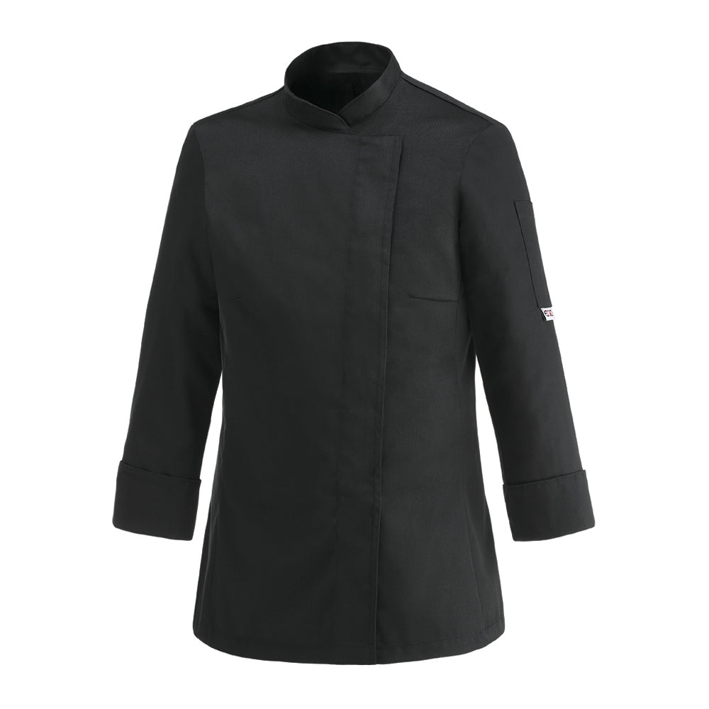 Damen-Kochjacke Cheap Donna – Schwarz – Bild 1