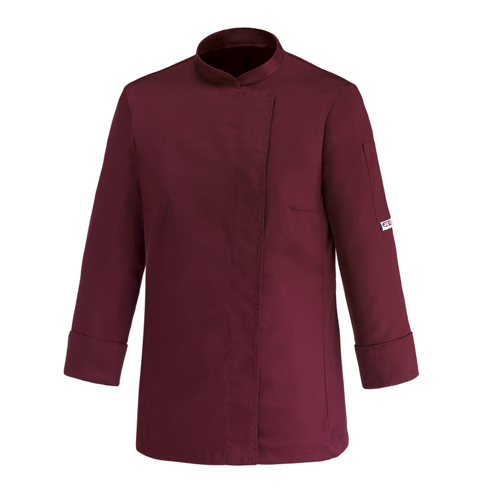 Damen-Kochjacke Cheap Donna – Bordeauxrot – Bild 1