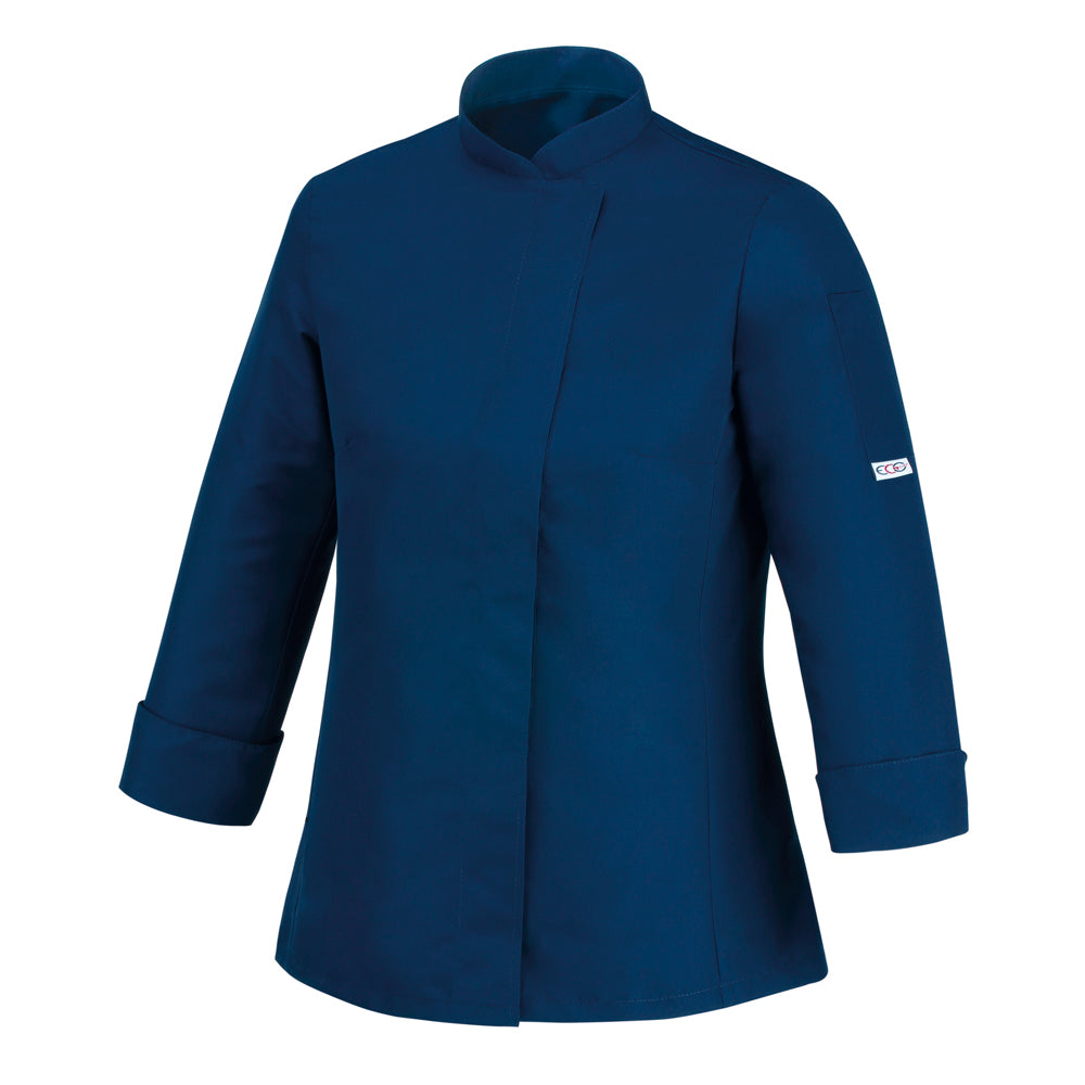 Damen-Kochjacke Cheap Donna – Marineblau – Bild 1