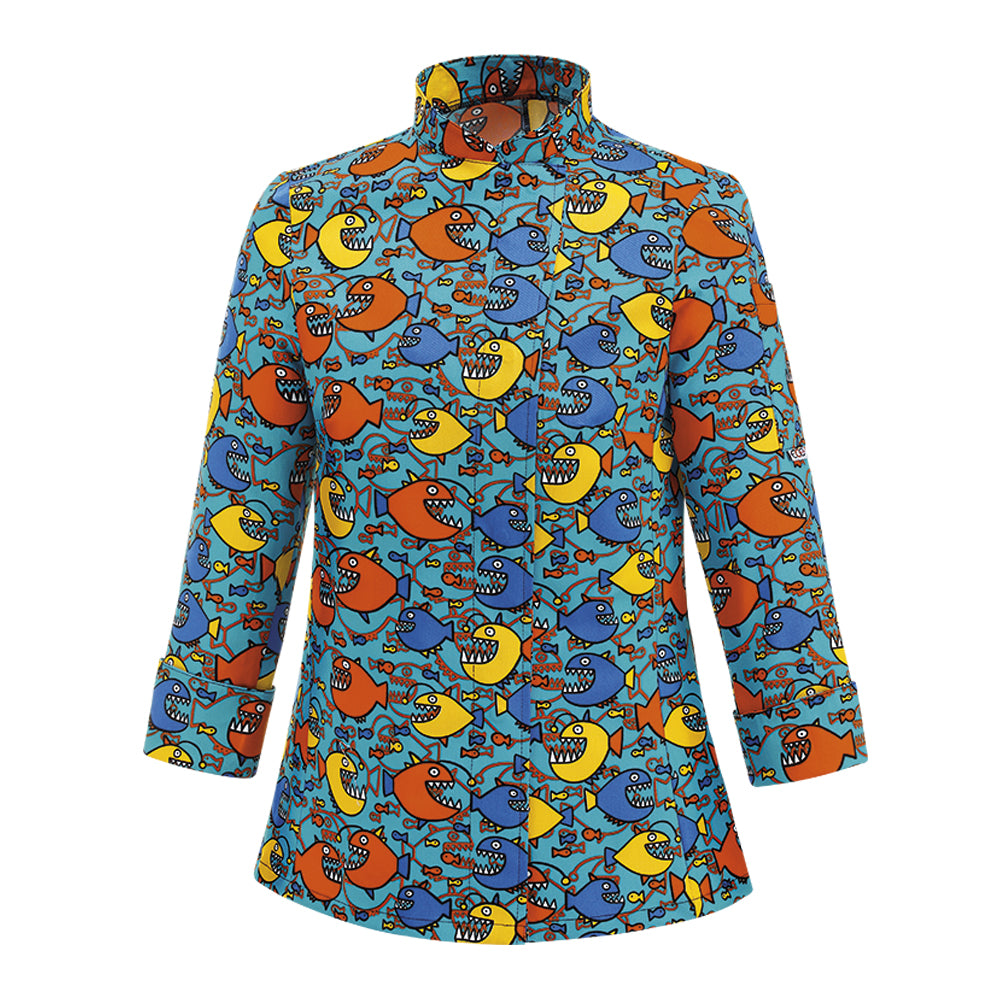 Damen-Kochjacke Cheap Donna – Shark – Bild 1