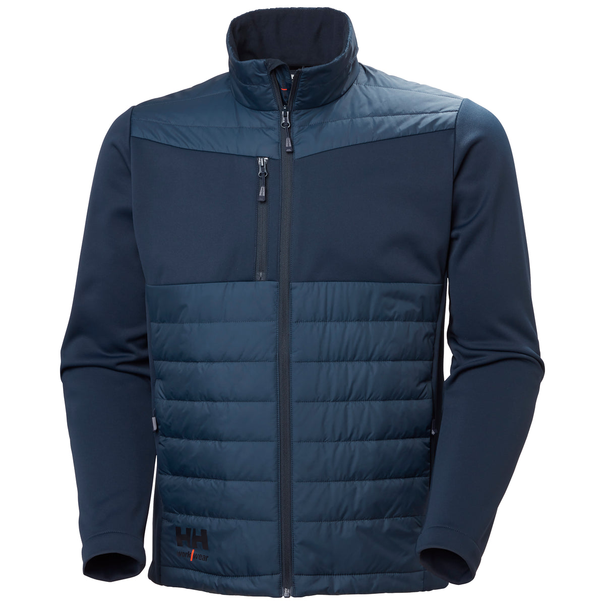 Hybrid-Arbeitsjacke Oxford 73370 mit Primaloft – Marineblau