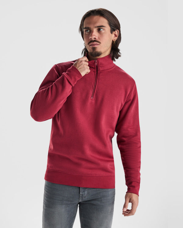 SWEATSHIRTS ANETO – aus 50% Baumwolle / 50% Polyester, 280 g/m².Farbe Heather Grey 58: 55% Baumwolle / 40% Polyester / 5% Viskose. – Bild 2