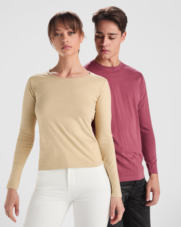 T-SHIRTS EXTREME WOMAN – aus 100% Baumwolle, Single Jersey, 160 g/m². Heather Grey 58: 85% Baumwolle / 15% Viskose. – Bild 4
