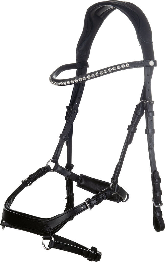 Trense Pro Anatomic – vermeidet den Druck auf sensible Stellen des Pferdekopfes – Bild 1