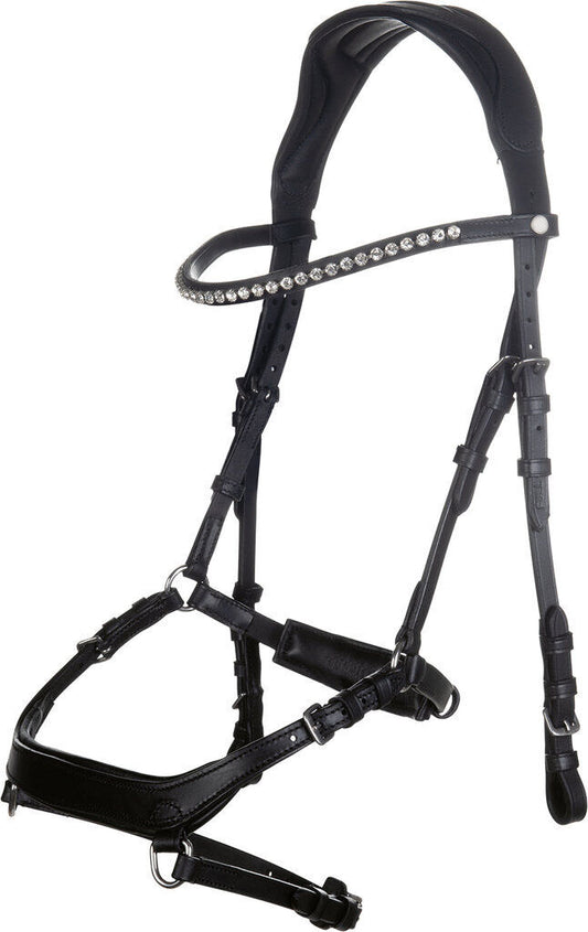Trense Pro Anatomic – vermeidet den Druck auf sensible Stellen des Pferdekopfes – Bild 1