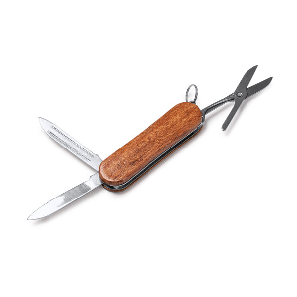 TASCHENMESSER WESTON – aus Rostfreier Stahl und Holz. – Bild 2