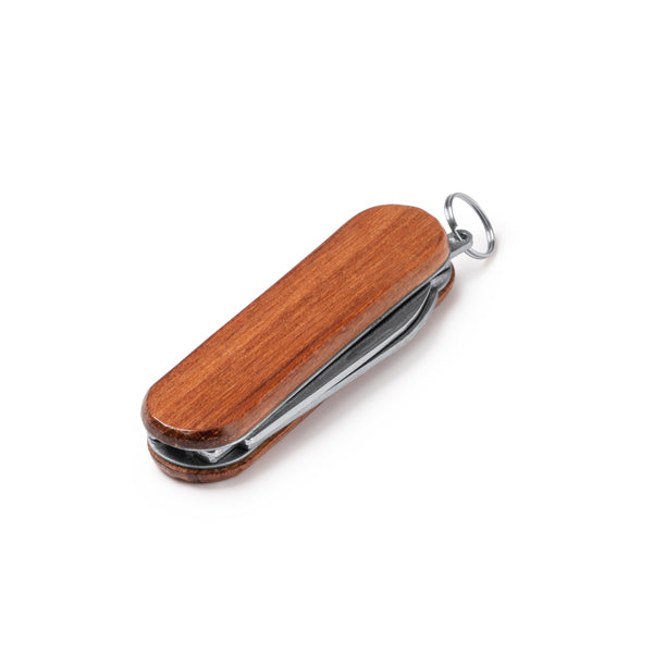 TASCHENMESSER WESTON – aus Rostfreier Stahl und Holz. – Bild 3