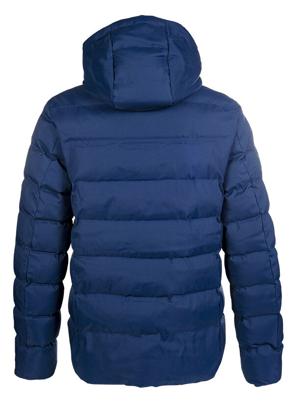 Herren-Steppjacke Hamburg – seitliche Druckknopftaschen – Bild 7