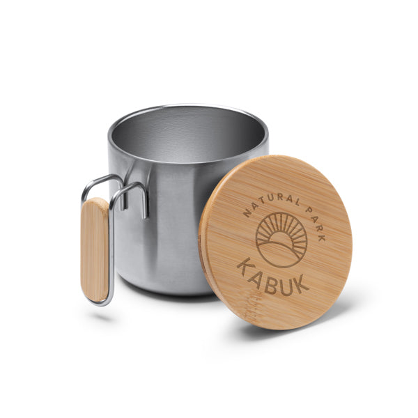 TASSEN RIMOR – aus Recycelter rostfreier Stahl 304 und Bambus. – Bild 3