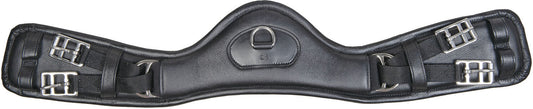 Ledersattelgurt Dressage Anatomic – Elastik – Bild 1