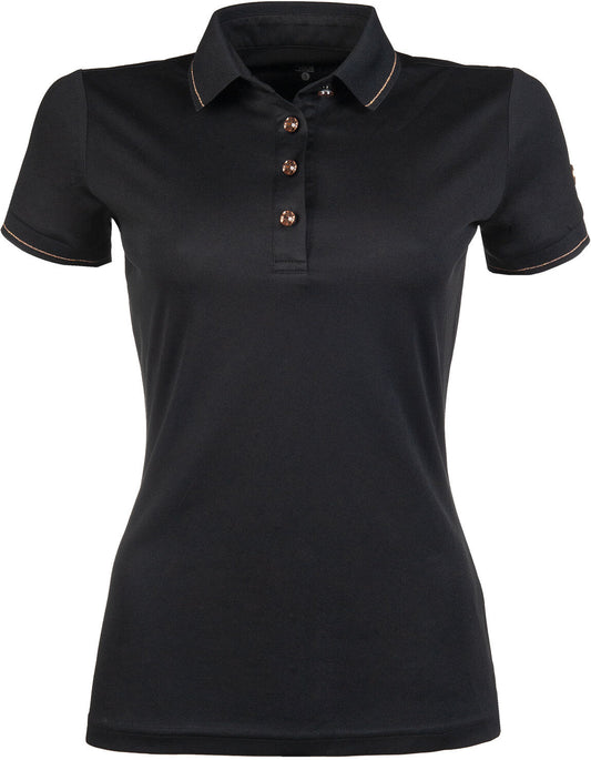 Poloshirt Rosegold Glamour – Style – Bild 1