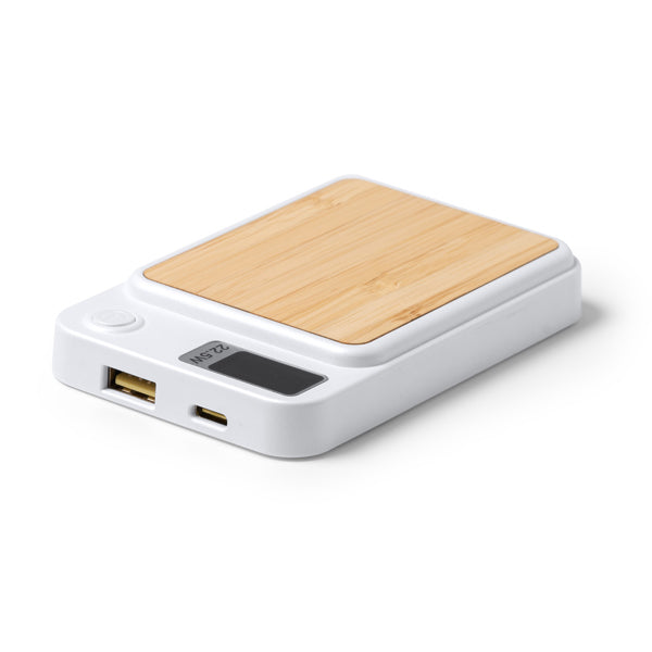 POWER BANKS GUNDER – aus Bambus mit Magnet – Bild 2