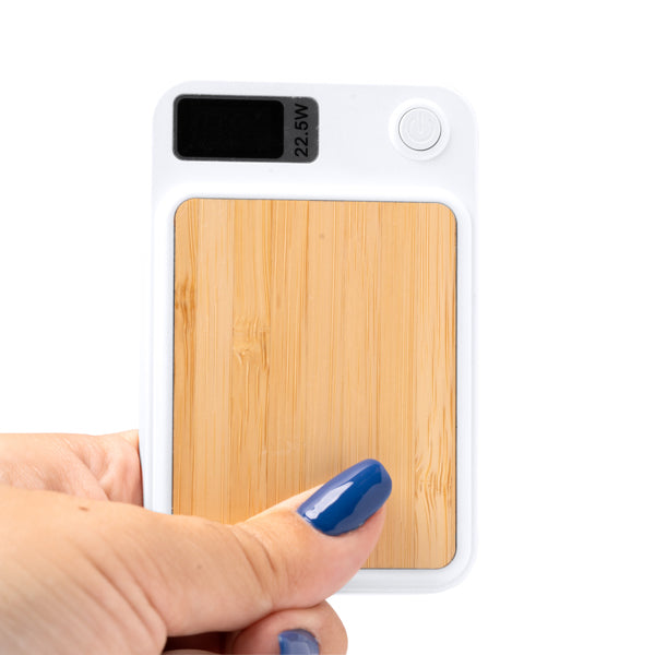 POWER BANKS GUNDER – aus Bambus mit Magnet – Bild 6