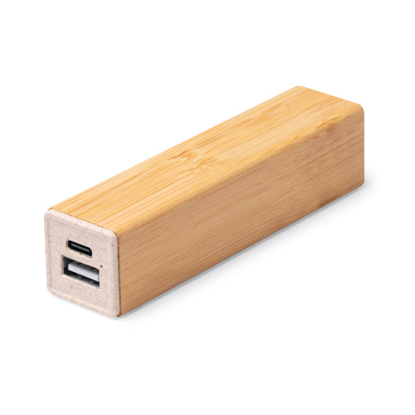 POWER BANKS MUNTER – aus Bambus- und Weizenfaser. – Bild 4