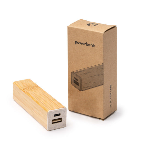POWER BANKS MUNTER – aus Bambus- und Weizenfaser. – Bild 6