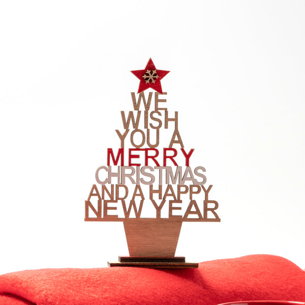 WEIHNACHTEN TINSEL – aus Holz – Bild 4