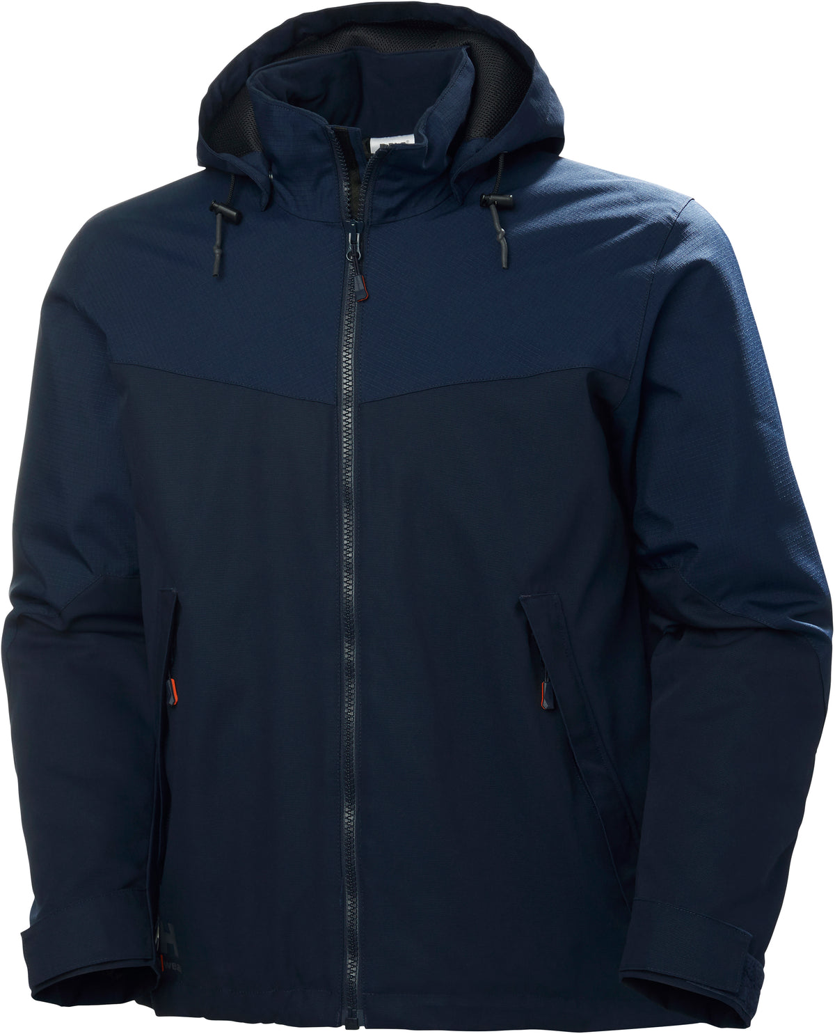 Winterjacke Oxford 73290 mit abnehmbarer Kapuze – Marineblau