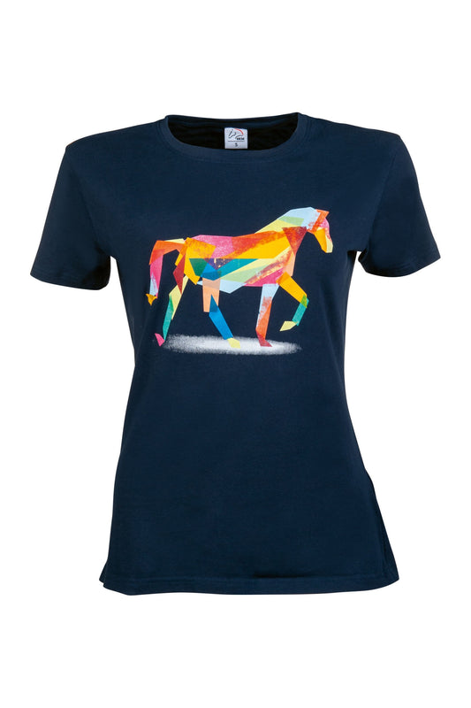 T-Shirt Colourful Horse – 100% Baumwolle – Bild 1