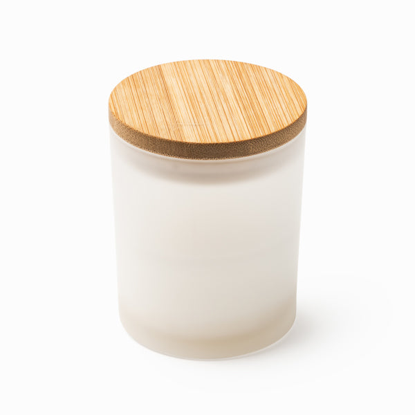 KERZEN VANILA – aus Glas und Bambus – Bild 2