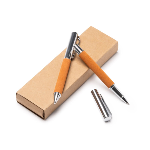 KUGELSCHREIBER TOMBOL – aus Recyceltes Leder. – Bild 4
