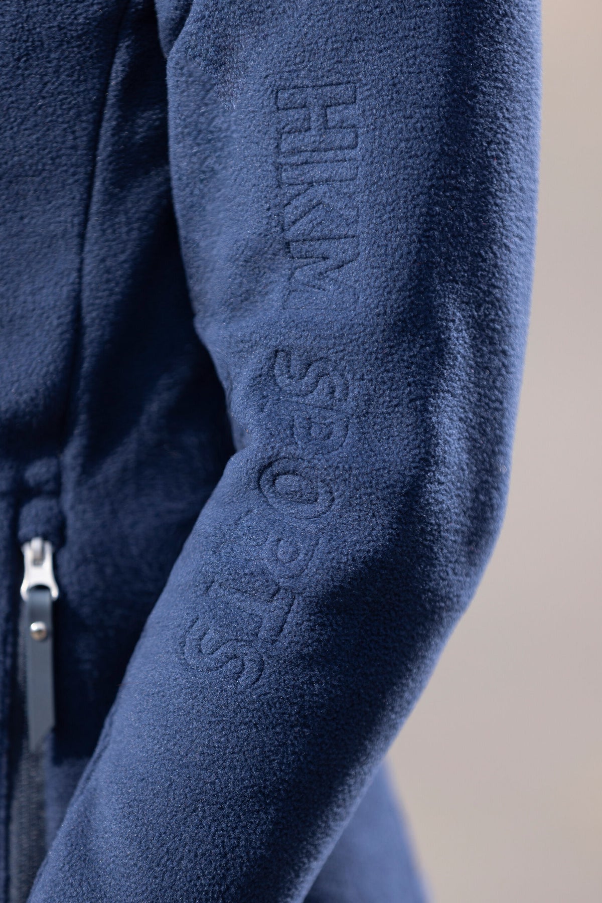 Fleecejacke Basil – großer Stehkragen mit Klettverschluss – Bild 13