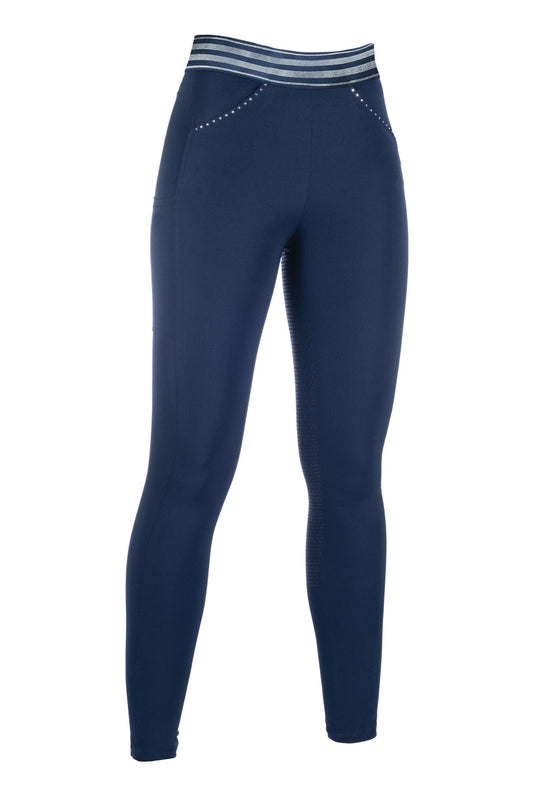 Reitleggings Pull on – Silikon-Vollbesatz – Bild 1