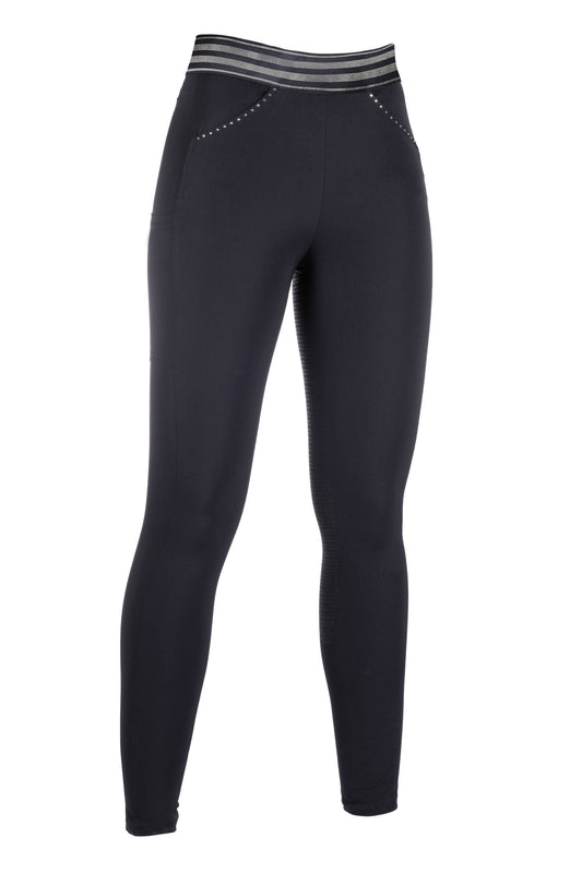 Reitleggings Pull on – Silikon-Vollbesatz – Bild 2