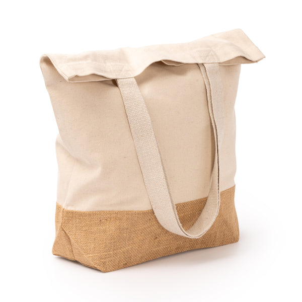 TASCHEN UND RUCKSÄCKE MENDES – aus Recycelte Baumwolle und Jute. 330 g/m² – Bild 2